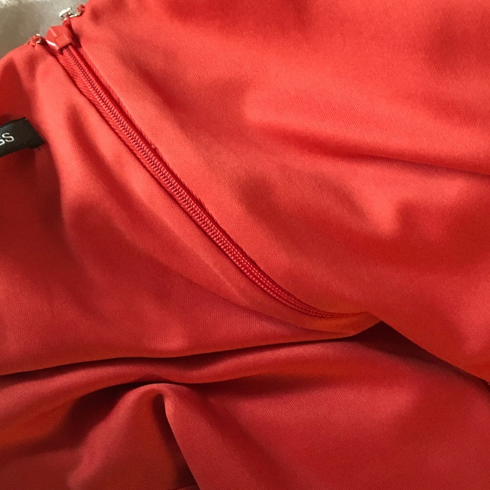 Jones Wear Vibrant Orange dress size 10 - Picture 6 of 7